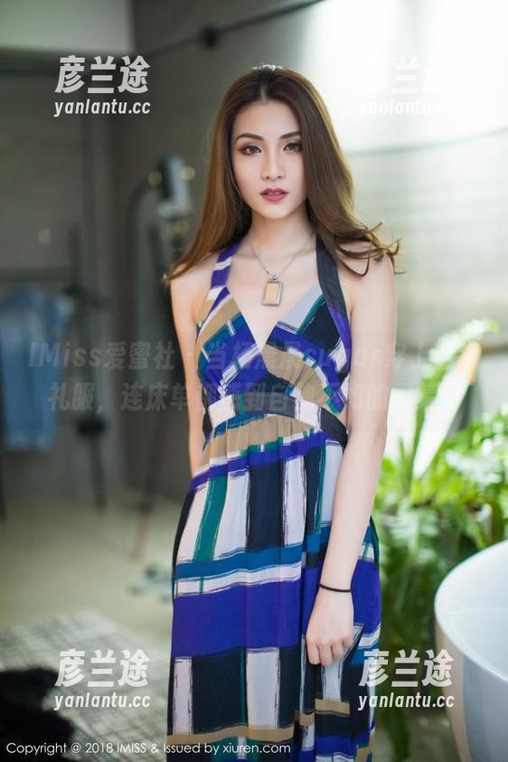 IMiss爱蜜社 - 当杨晨晨sugar穿上全套礼服，连床单都感到自愧不如的图集！