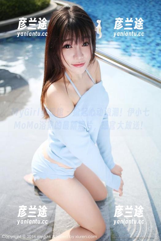 MyGirl美媛馆-伊小七MoMo MyGirl美媛馆 - 掀起心动浪潮!伊小七MoMo浴室的最新照片,感官大放送!
