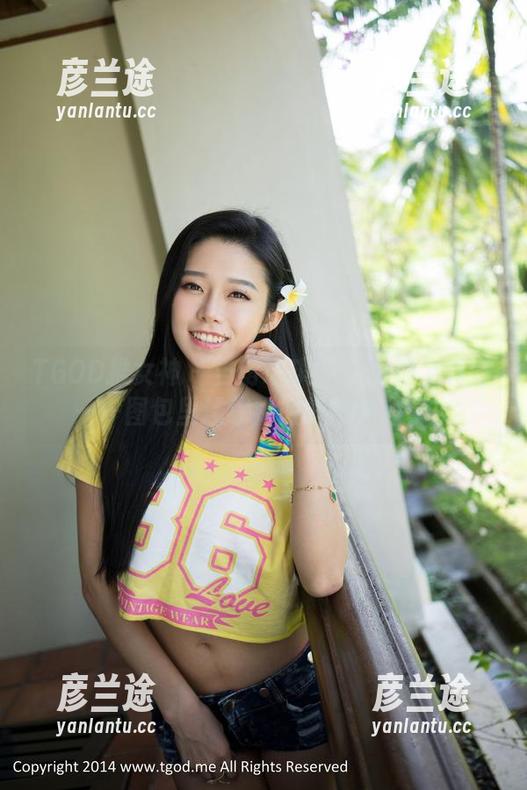 TGOD推女神-萌琪琪Lrene TGOD推女神 - 当萌琪琪Lrene遇上花嫁——图包里让你捧腹的写真趣事!