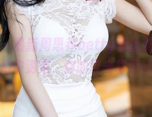 语画界 – 最新周思乔betty蕾丝美图：当我在虚幻中游走，你的目光却早已捕获！